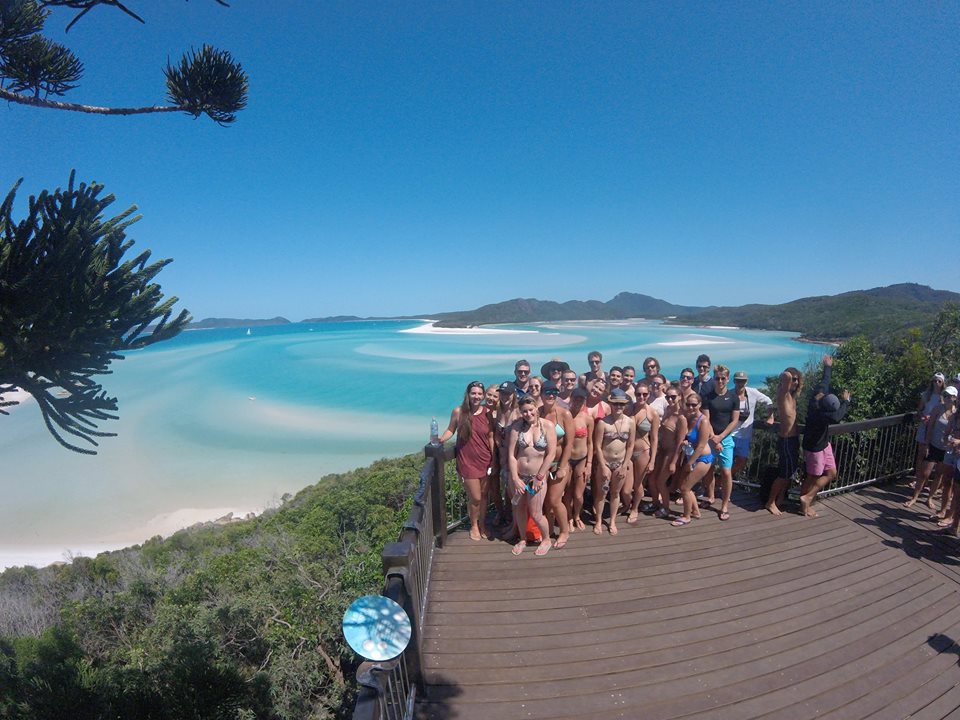 Whitehaven Beach From Hill Inlet Lookout 