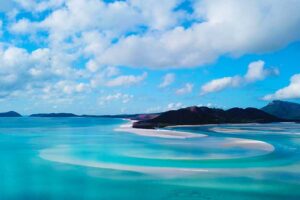 View from Hill Inlet Lookout On Whitsunday Island