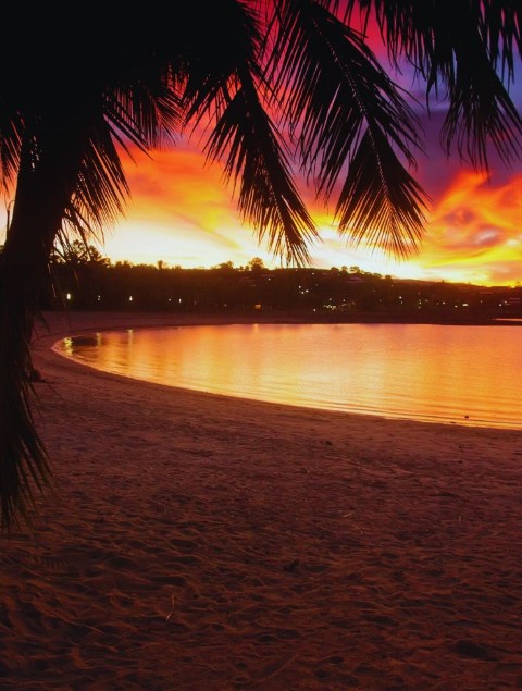 Airlie Beach, Queensland Australia sunset