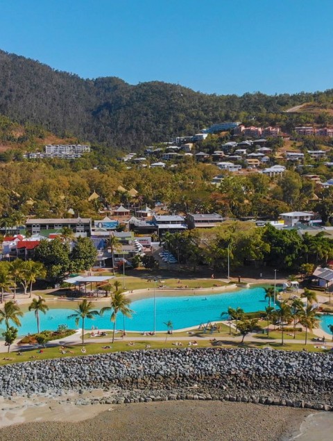 Airlie Beach, Queensland Australia lagoon pool