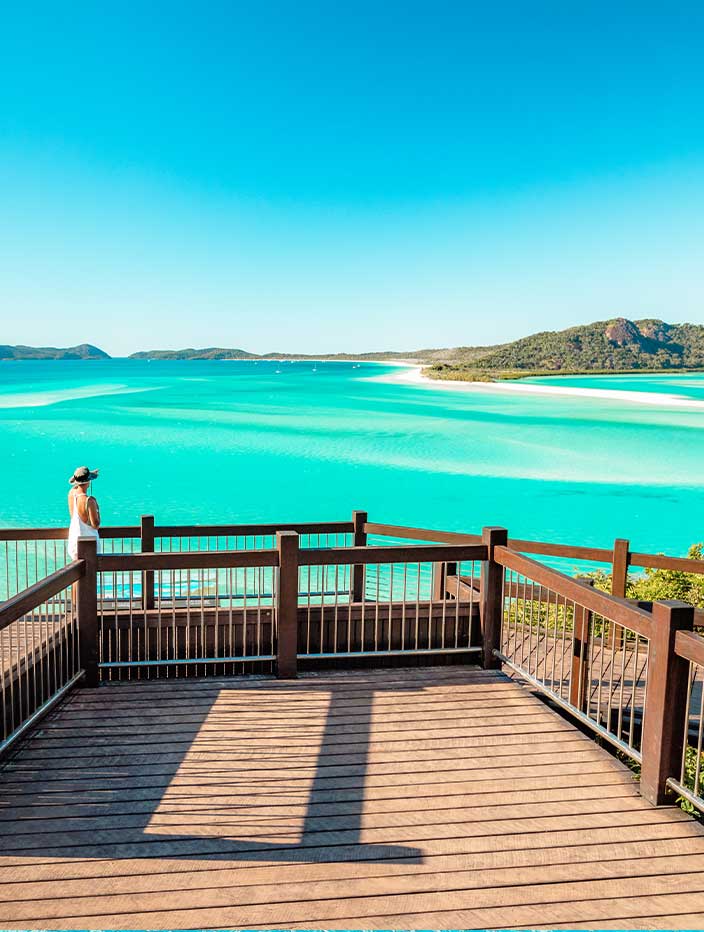 Hill Inlet Lookout and Whitehaven Beach